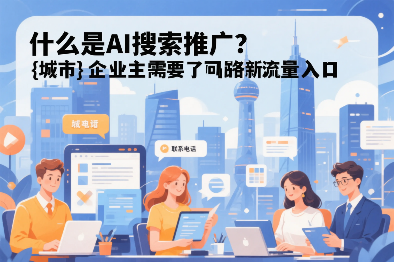 什么是AI搜索推广？哈密企业主需要了解的新流量入口