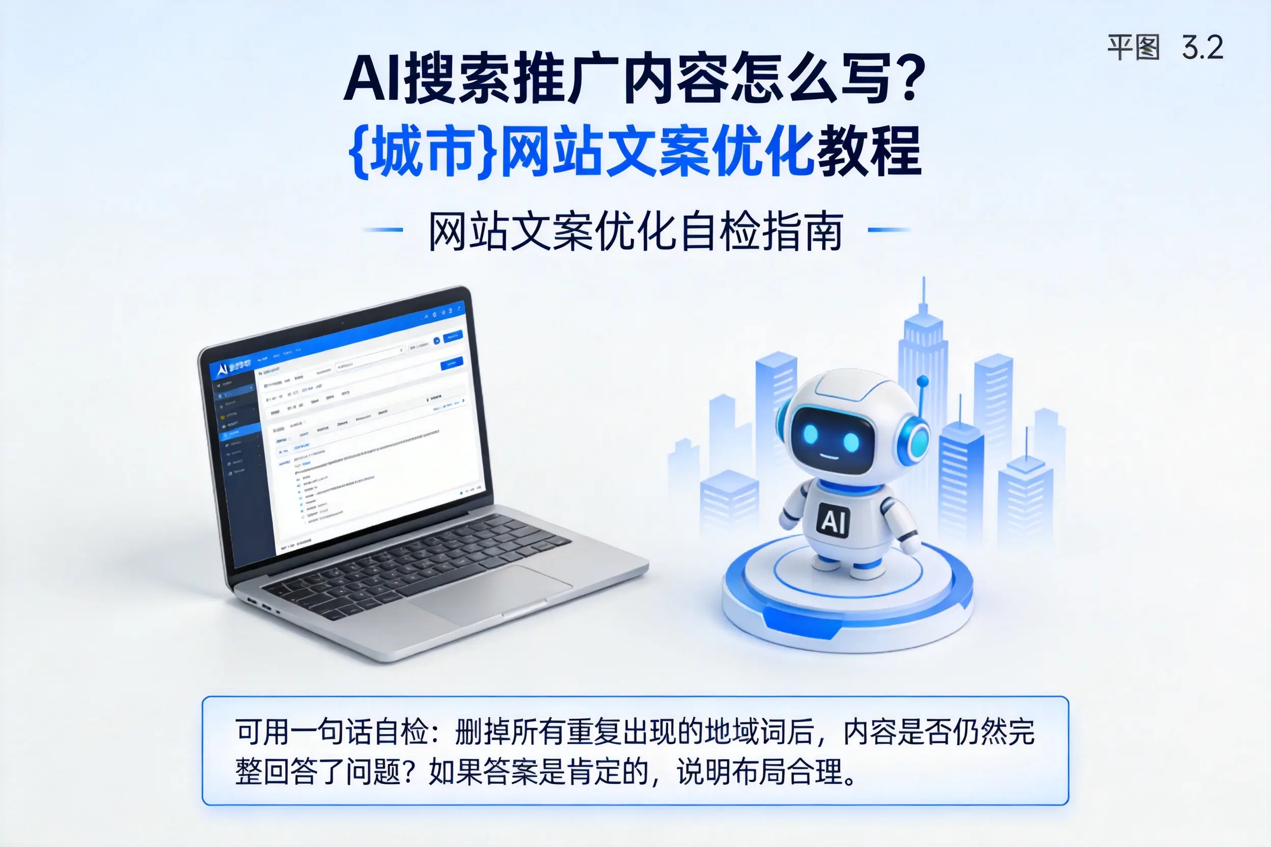 AI搜索推广内容怎么写?哈密网站文案优化教程