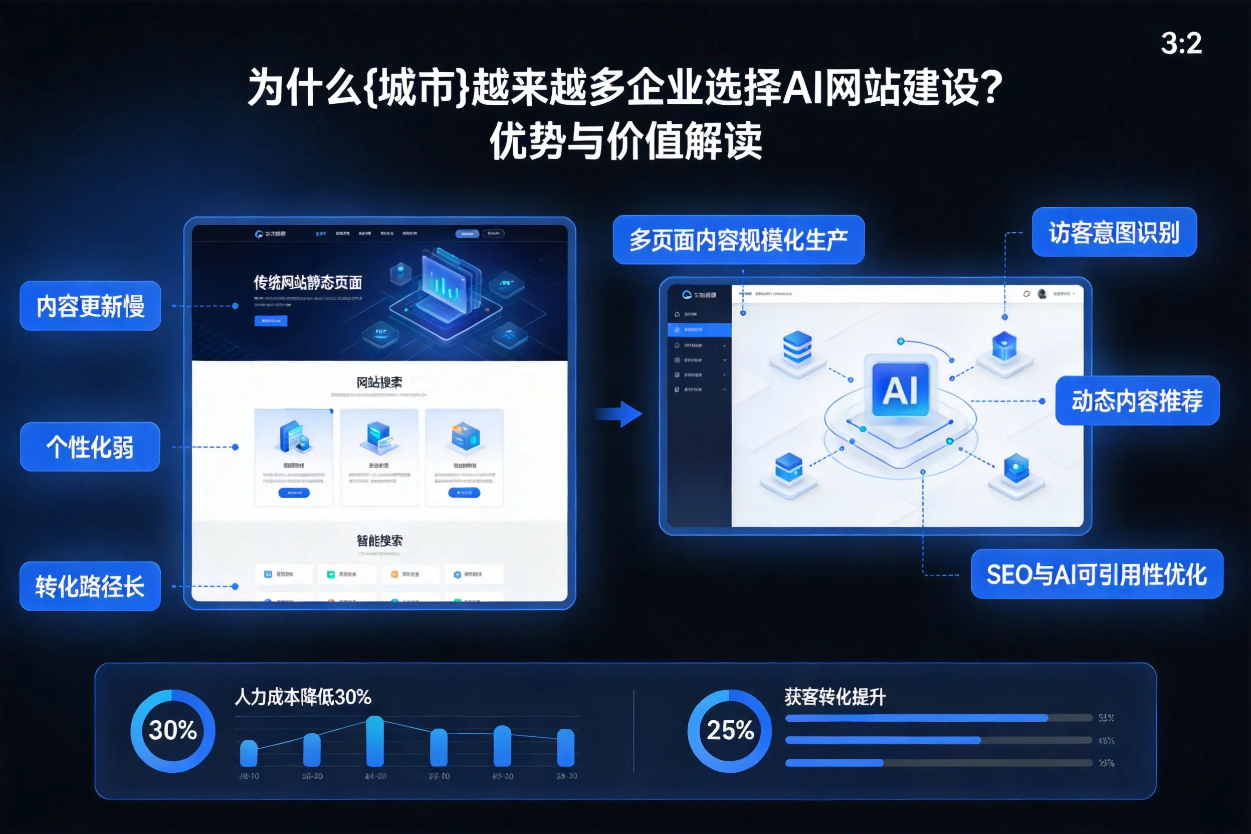 为什么哈密越来越多企业选择AI网站建设？优势与价值解读