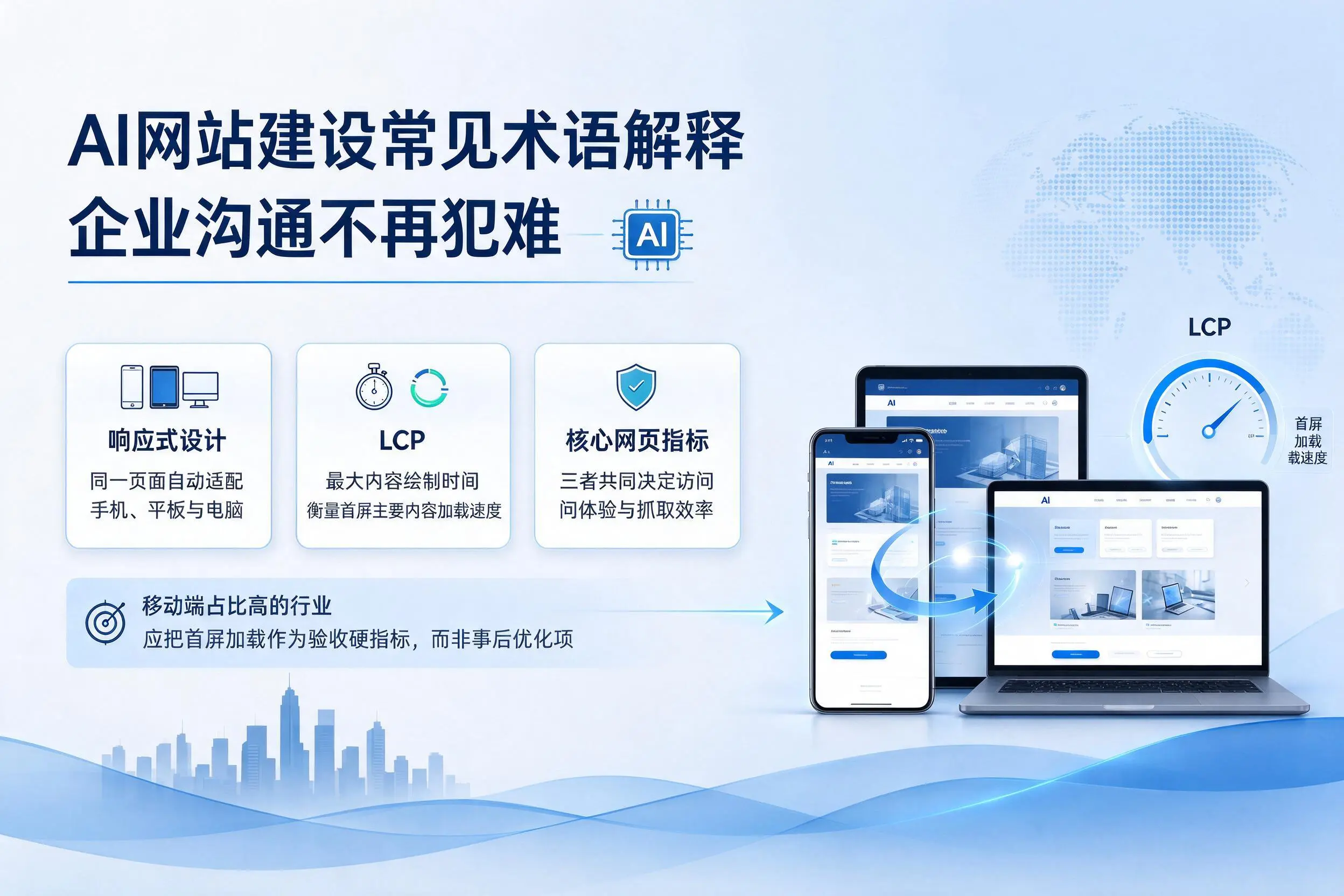 AI网站建设常见术语解释，哈密企业沟通不再犯难
